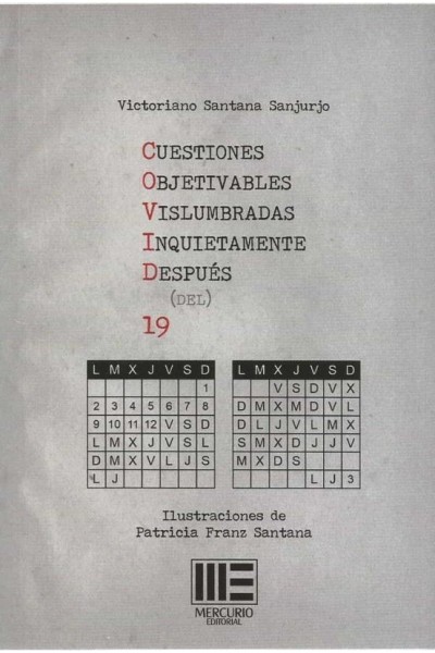 COVID 19. CUESTIONES OBJETIVABLES VISLUMBRADAS INQUIETANTEMENTE DESPUES DEL 19