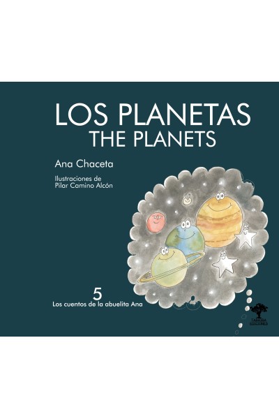 Los planetas – Cuentos de la abuelita Ana 5 | Libro infantil bilingüe | Libros del Atlántico