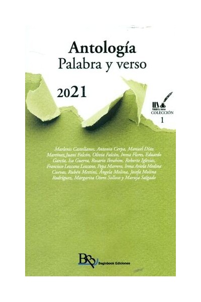 PALABRA Y VERSO. ANTOLOGIA 2021 | VVAA |Ed. Beginbook